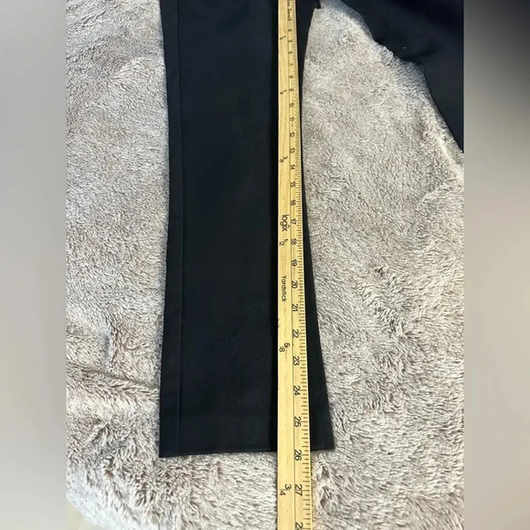 Derek Lam 10 Crosby Black Flat Front Straight Leg Pants Sz US 2 New - Picture 7 of 11